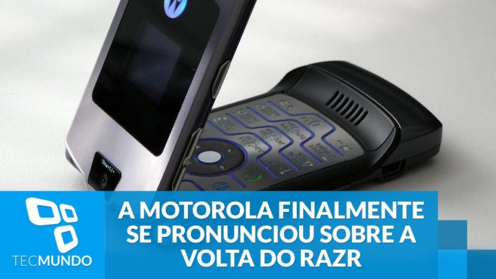 A Motorola finalmente se pronunciou sobre a volta do Razr