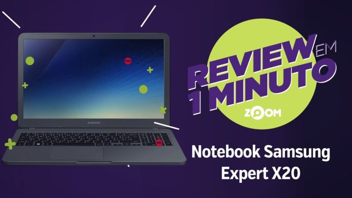 Notebook Samsung Expert X20 (Intel Core i5 8250U e 4GB de RAM) | REVIEW EM 1 MINUTO – ZOOM