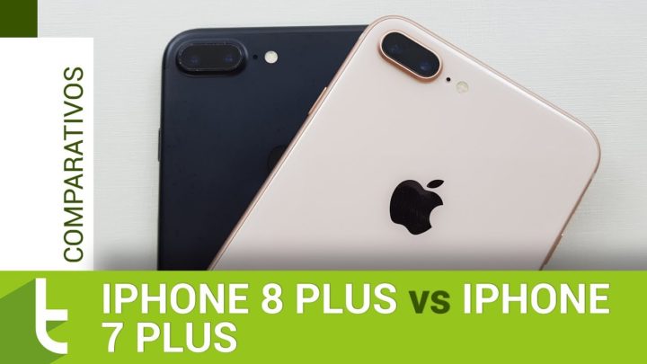 Apple iPhone 8 Plus vs iPhone 7 Plus | Comparativo do TudoCelular