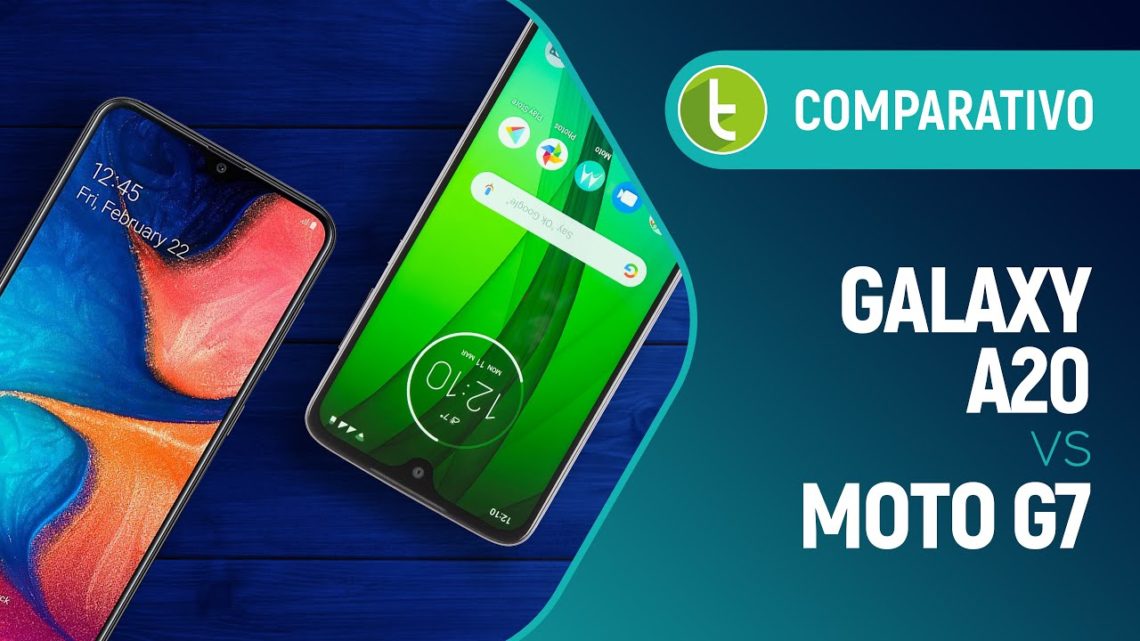 Galaxy A20 vs Moto G7: ter mais vantagens nem sempre significa ser melhor | Comparativo