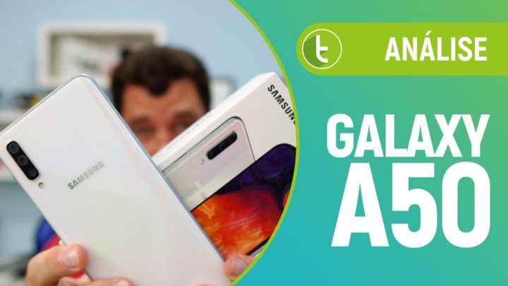 Galaxy A50 disfarça pontos negativos com notch e biometria na tela | Análise / Review