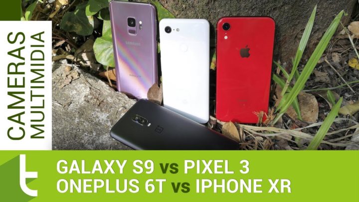 Pixel 3 e iPhone XR superam com folga OnePlus 6T e Galaxy S9 em câmera e multimídia