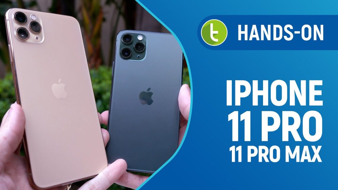 IPHONE 11 PRO e 11 PRO MAX: testes de CÂMERA e DESEMPENHO em um unboxing com hands-on