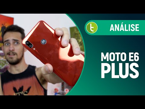 MOTO E6 PLUS: CARA NOVA para a linha ainda PRESA AO PASSADO | Análise / Review