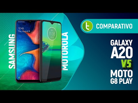 GALAXY A20 vs MOTO G8 PLAY: quando a FALTA DE MEMÓRIA põe TUDO A PERDER