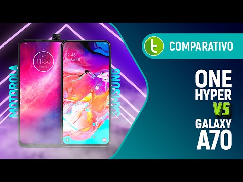 GALAXY A70 vs ONE HYPER: vale a pena TROCAR ENTALHE por CÂMERA POP-UP?