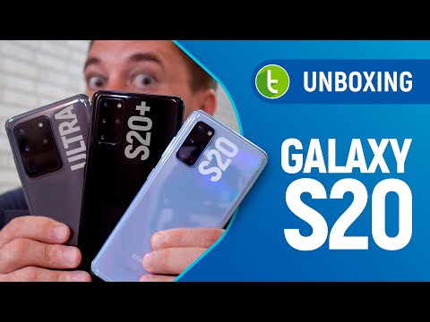 GALAXY S20, S20 Plus e S20 Ultra: PREÇOS no BRASIL e unboxing com teste de CÂMERA e DESEMPENHO