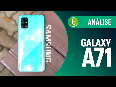 GALAXY A71: AVANÇOS DISCRETOS para se MANTER RELEVANTE | Análise / Review