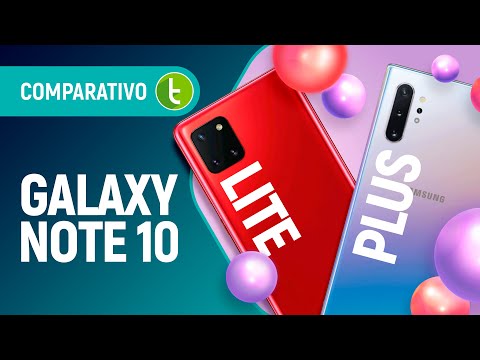 GALAXY NOTE 10 LITE vs NOTE 10 PLUS: ir no mais barato acaba com a experiência? | Comparativo