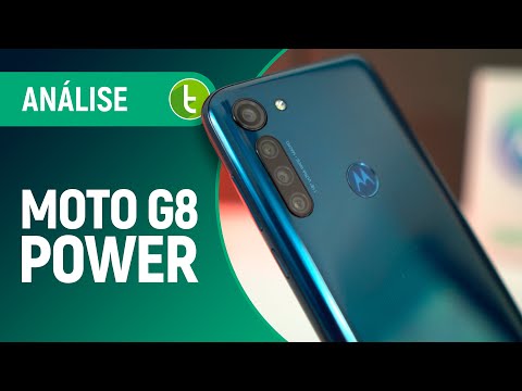 MOTO G8 POWER: melhor em CÂMERA e MULTIMÍDIA, mas E A BATERIA? | Análise / Review