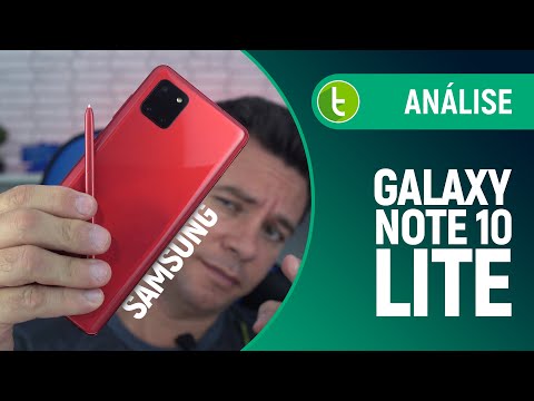 GALAXY NOTE 10 LITE é um NOTE 9 NO CORAÇÃO e A10 NA PELE | Análise / Review