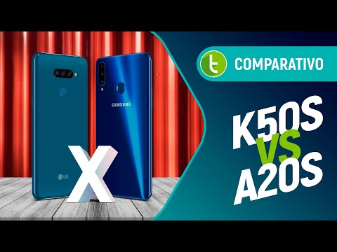 LG K50S vs GALAXY A20S: SAIBA qual básico coreano ESCOLHER | Comparativo