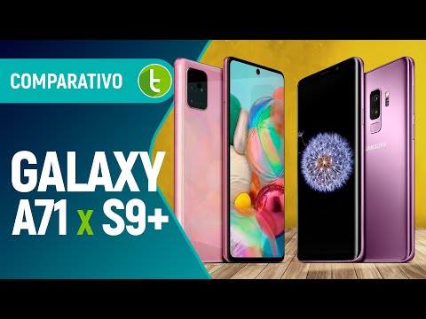 GALAXY A71 vs S9 PLUS: INTERMEDIÁRIO atual ou TOP de LINHA defasado? | Comparativo