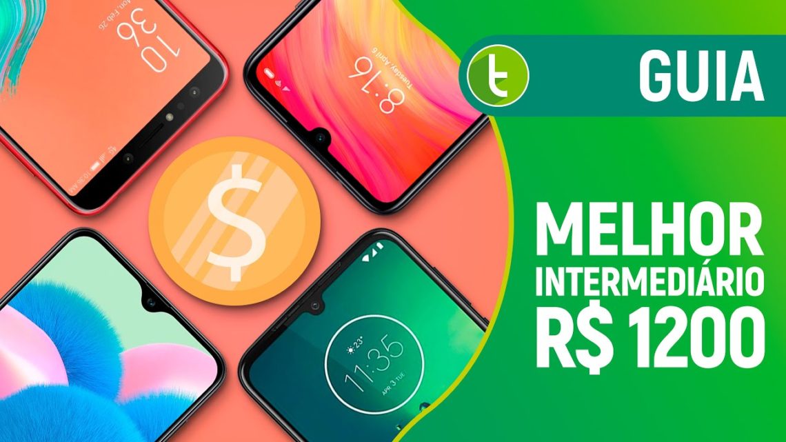 MELHOR CELULAR INTERMEDIÁRIO para COMPRAR por menos de R$ 1.200 | 2020.1