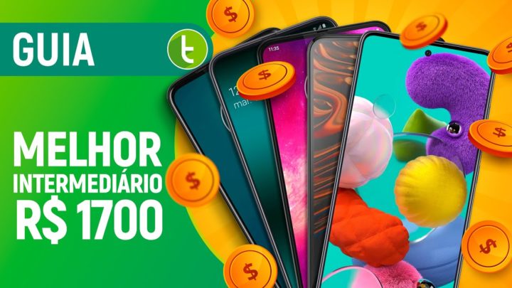 MELHOR CELULAR INTERMEDIÁRIO para COMPRAR até R$ 1.700 | 2020.1