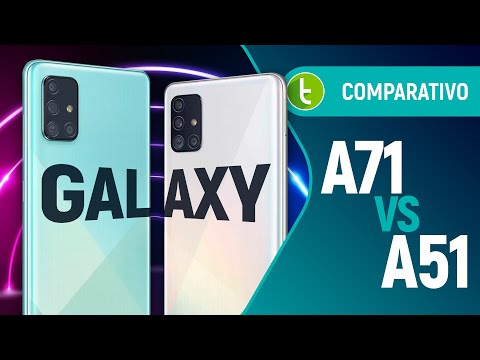 GALAXY A51 vs A71: qual INTERMEDIÁRIO PREMIUM Samsung COMPRAR? | Comparativo