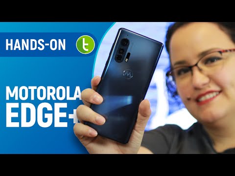 MOTOROLA EDGE+: finalmente um TOP DE LINHA, o primeiro com SNAPDRAGON 865 do BRASIL | Hands-on